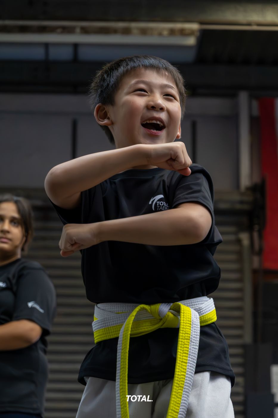 Children class at Total Taekwondo
